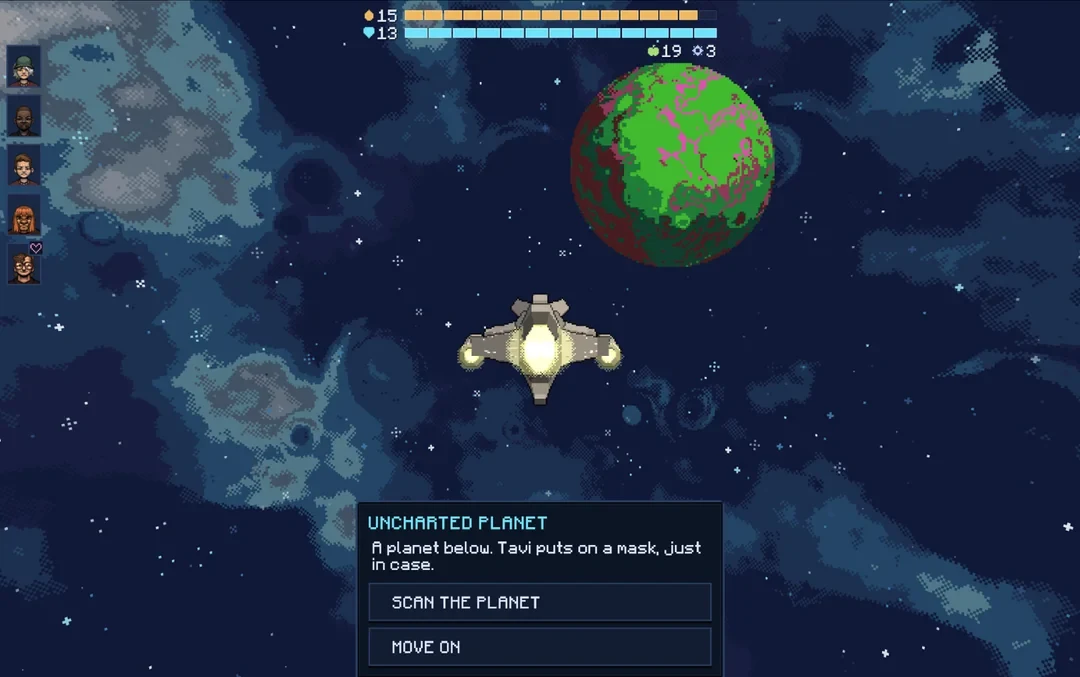 I curated 448 unique events and encounters for my space game.