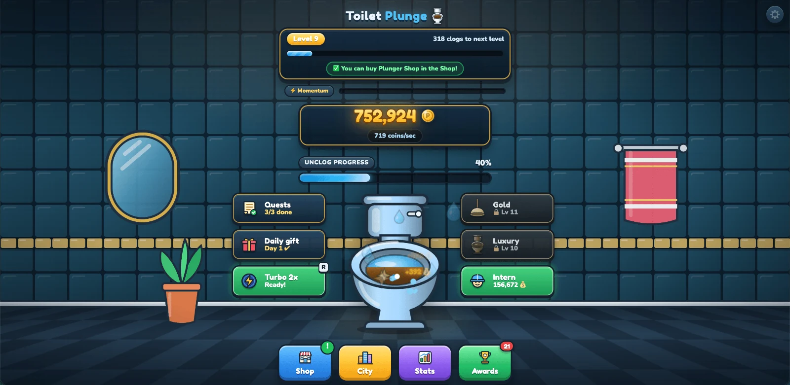 Got rejected by a game portal for “overall quality”, so I spent a Saturday morning rebuilding my AI-made clicker with Claude